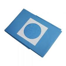 Fenestrated Drape with Adhesive for Minor Surgical Procedures, Epidural or Spinal Anaesthesia